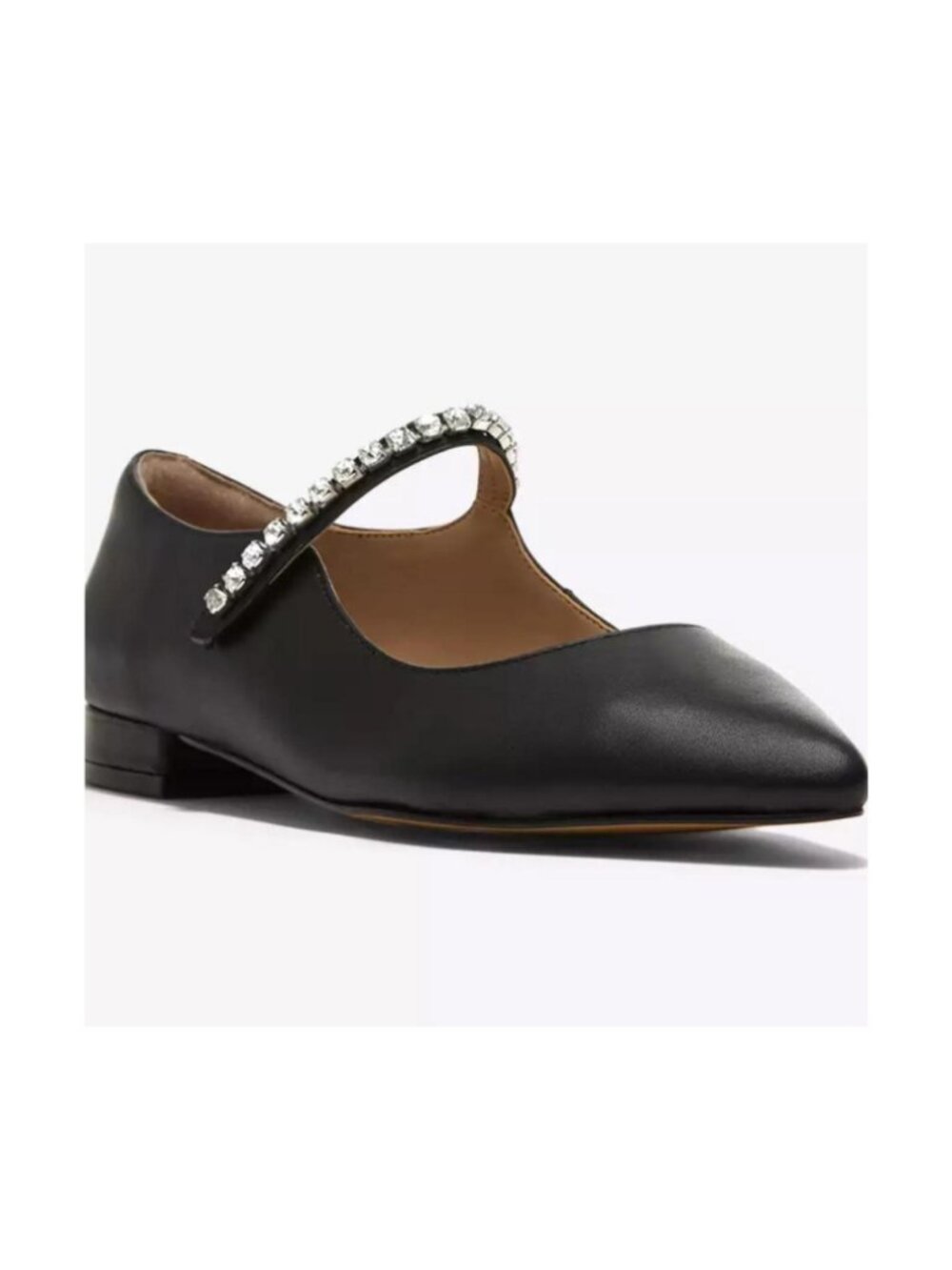 Draper James Abigail Flat Black Jeweled Size 9